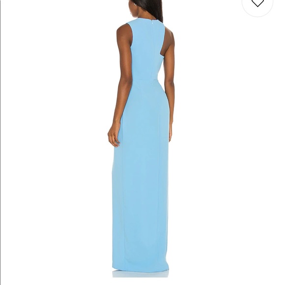 Amanda uprichard X REVOLVE Gilda Gown in Pacific - Picture 5 of 17